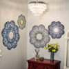 Large flower wall decals